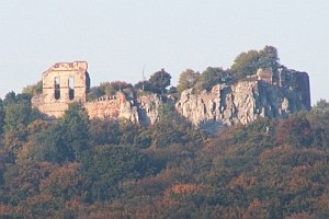 zrúcanina hradu Pajštún