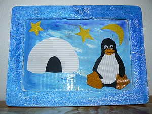 obrázok s tučniakom