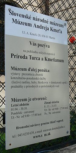 Turčianske múzeum Andreja Kmeťa
