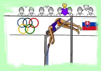 olympiáda - skok o žrdi