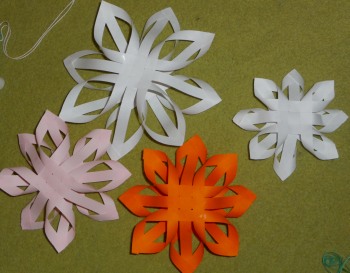 kvety z papiera
